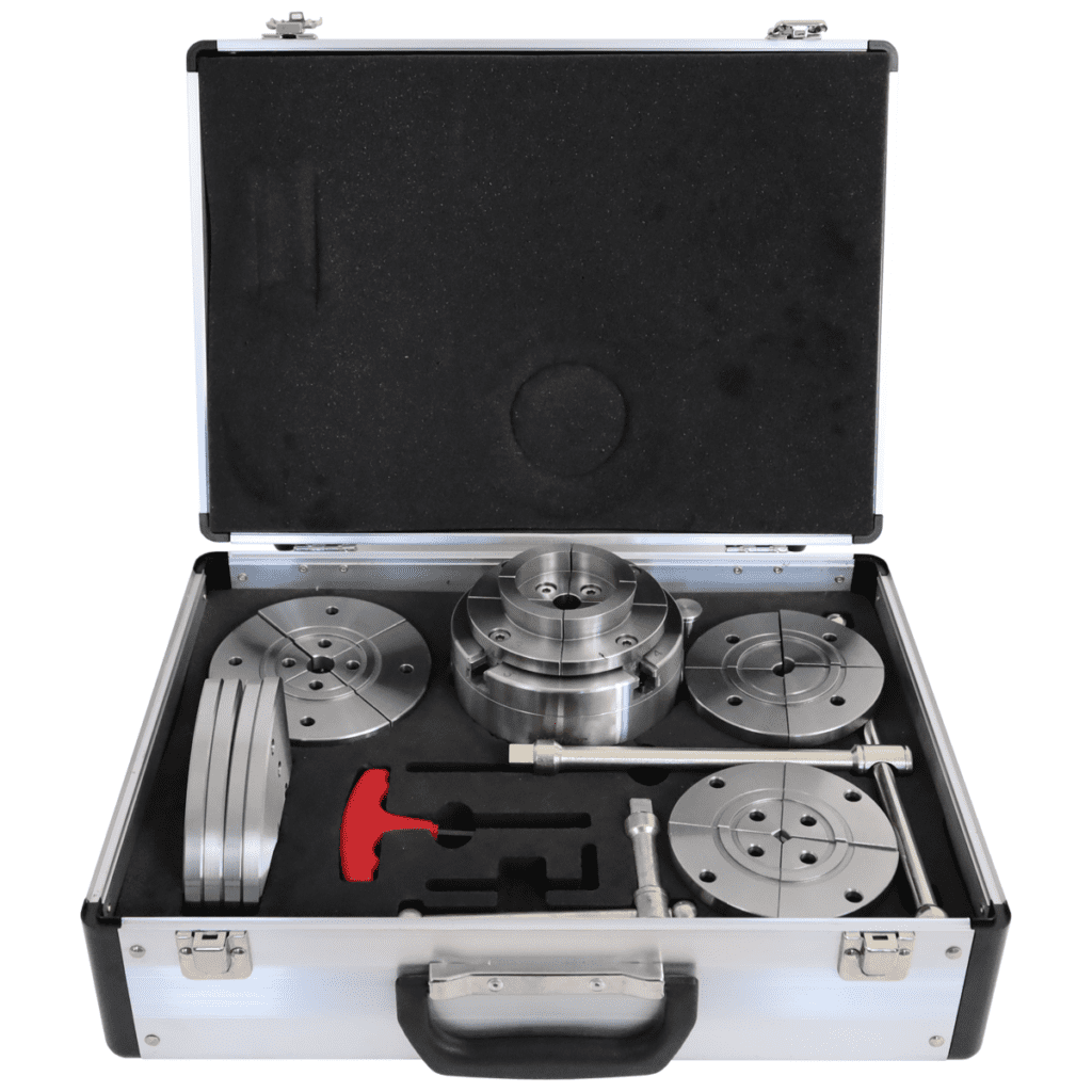 Rivolver HD 4.5" 4-Jaw Lathe Chuck & Jaw Kit